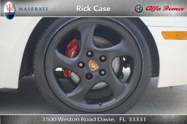 1990 White Porsche 944 Convertible