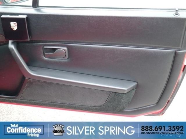 1990 Red Porsche 944 Coupe