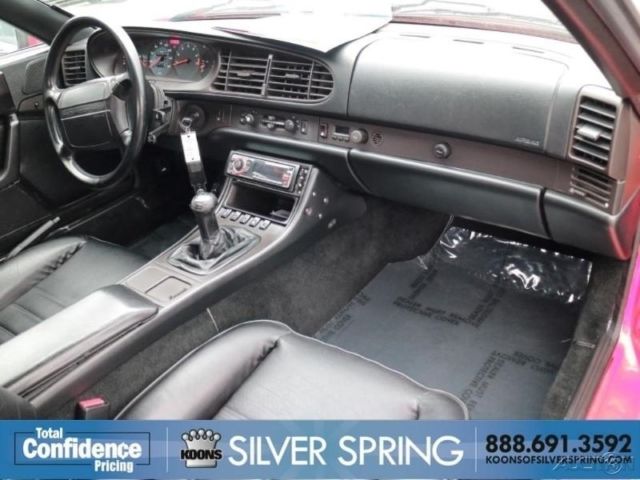 1990 Red Porsche 944 Coupe