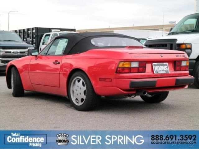 1990 Red Porsche 944 Coupe