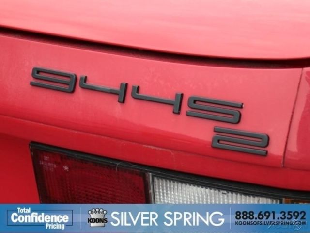 1990 Red Porsche 944 Coupe