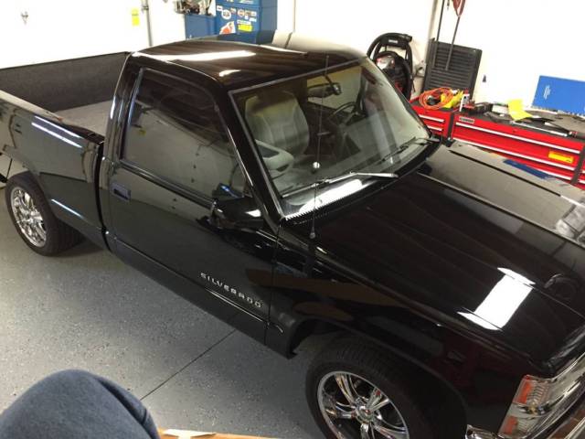 1990 Black Chevrolet Silverado 1500 Short Bed