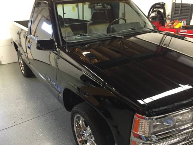 1990 Black Chevrolet Silverado 1500 Short Bed