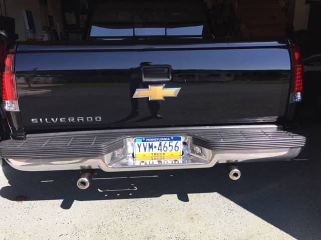 1990 Black Chevrolet Silverado 1500 Short Bed