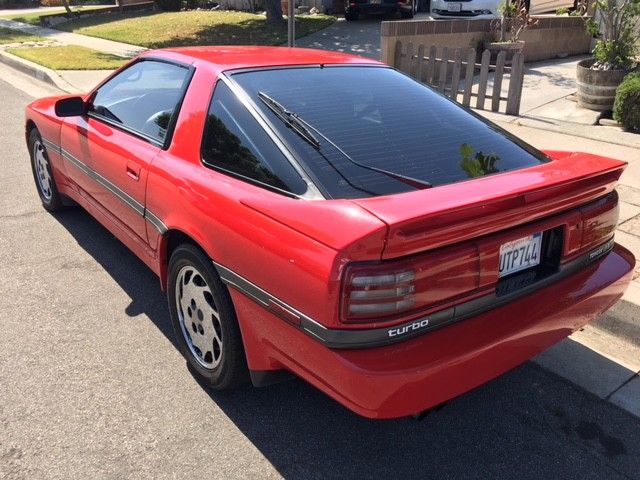 1990 Red Toyota Supra Coupe