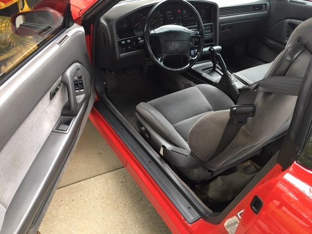 1990 Red Toyota Supra Coupe