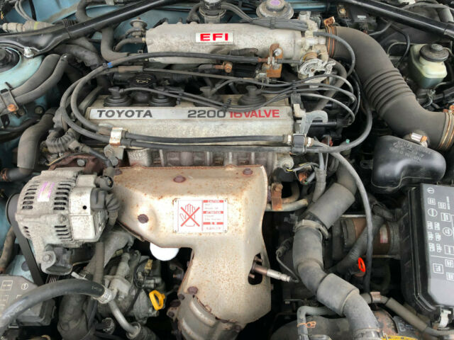 1990 Blue Toyota Celica Coupe