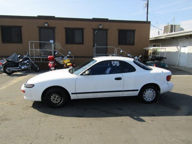 1990 White Toyota Celica Coupe