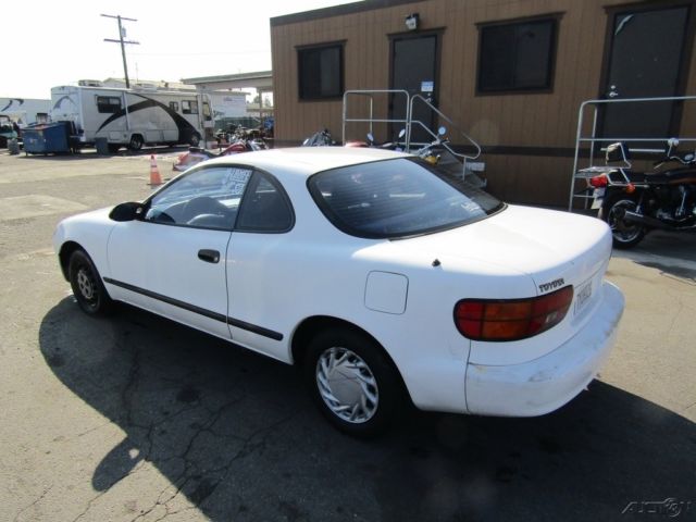 1990 White Toyota Celica Coupe