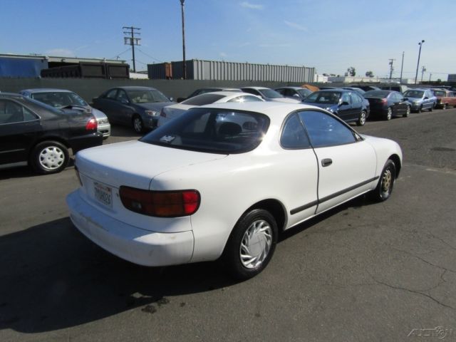 1990 White Toyota Celica Coupe