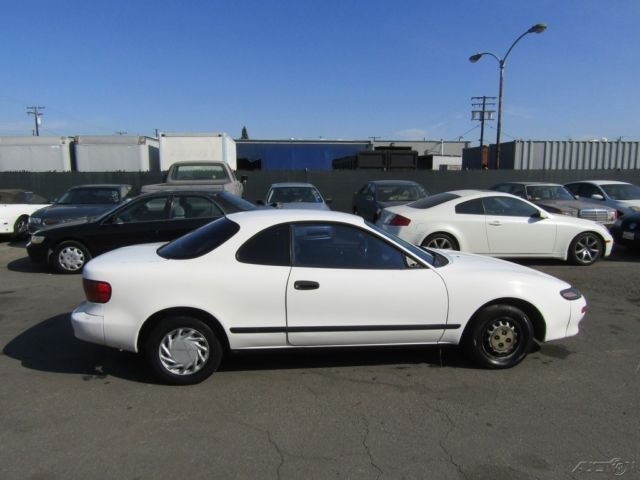 1990 White Toyota Celica Coupe