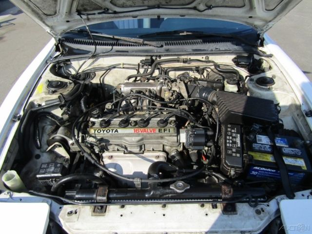 1990 White Toyota Celica Coupe