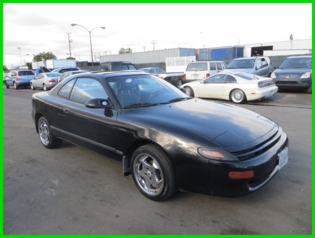 1990 Black Toyota Celica Coupe