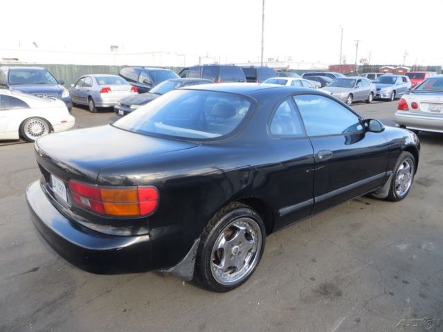 1990 Black Toyota Celica Coupe
