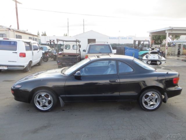 1990 Black Toyota Celica Coupe