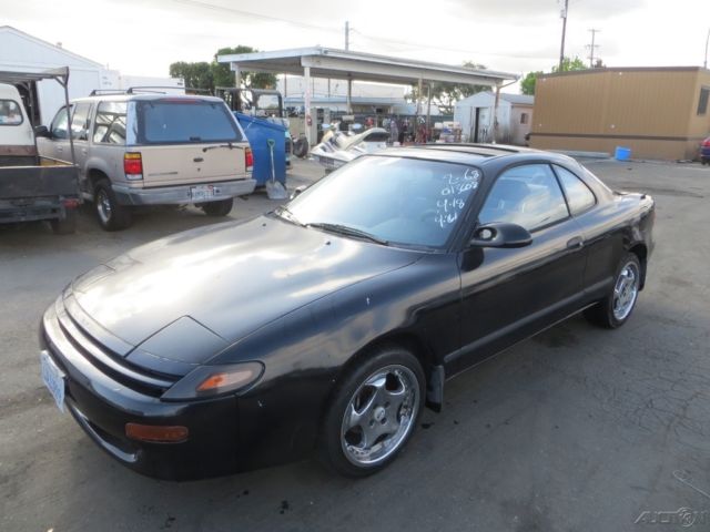 1990 Black Toyota Celica Coupe
