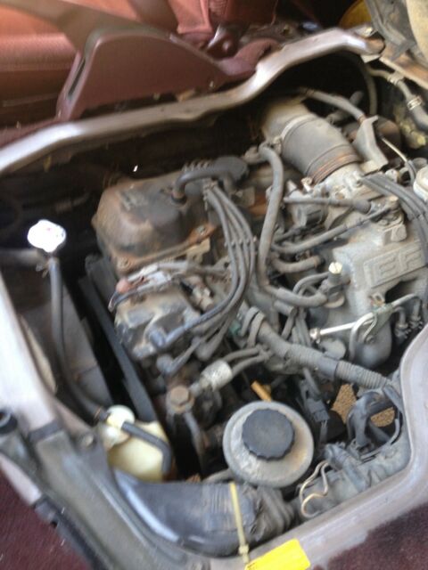 1990 Brown Toyota Hiace Standard Passenger Van