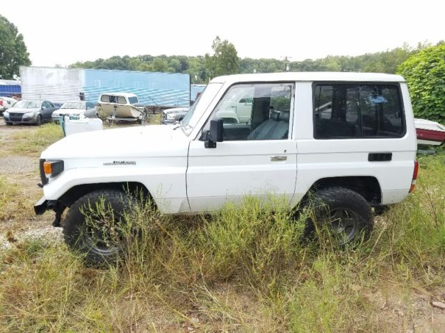1980 White Toyota Land Cruiser