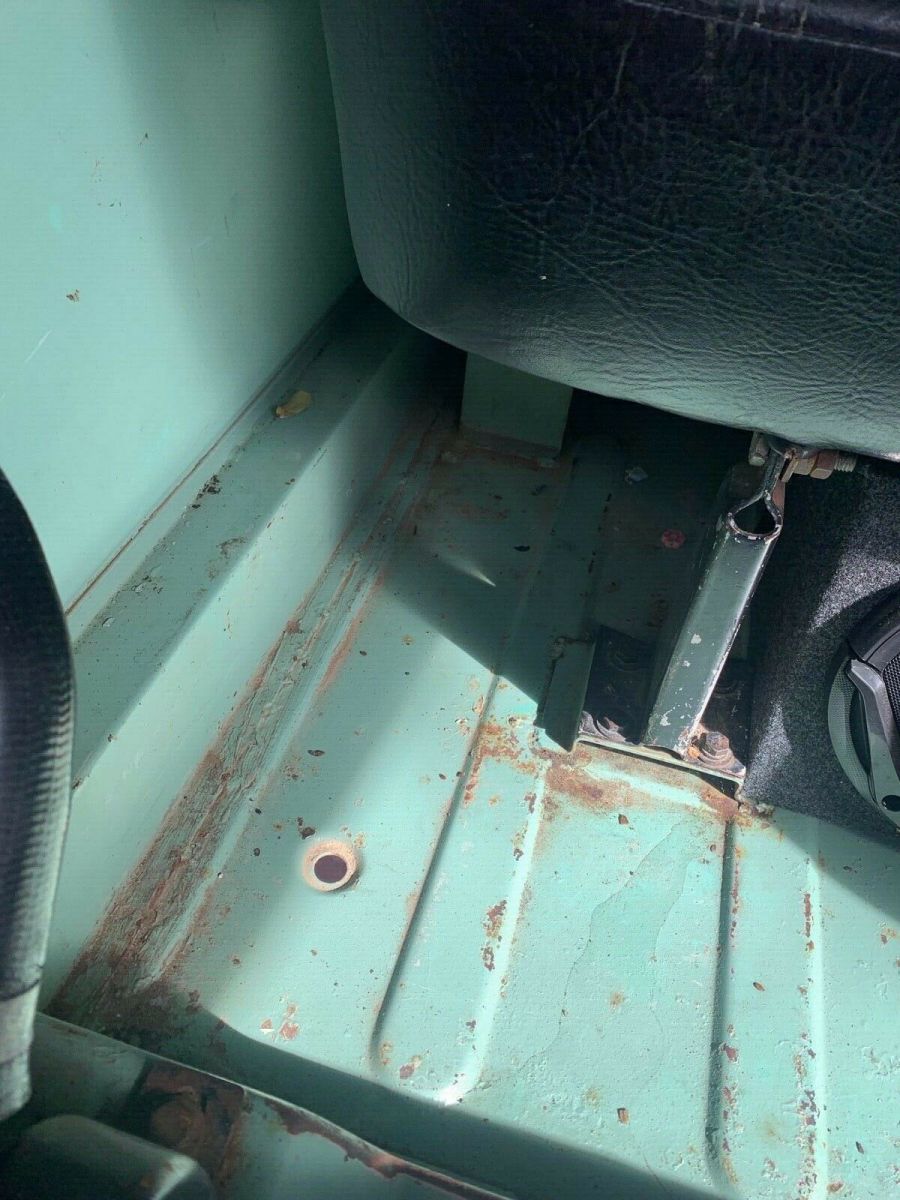 1990 Green Toyota Land Cruiser Crew Cab Pickup