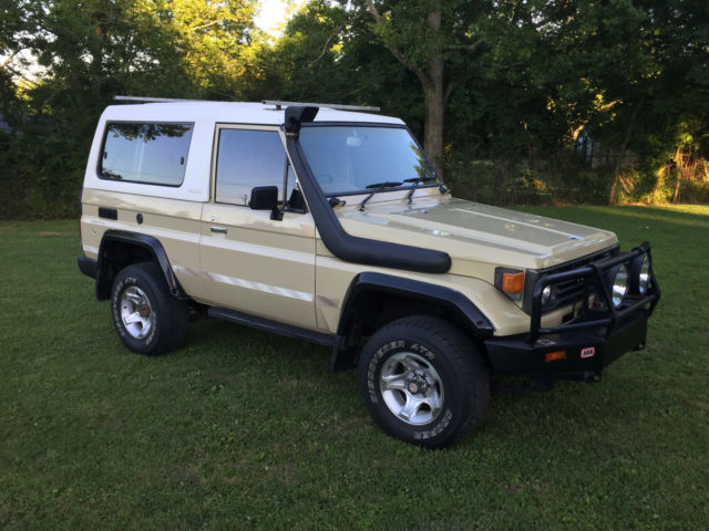1980 Tan Toyota Land Cruiser