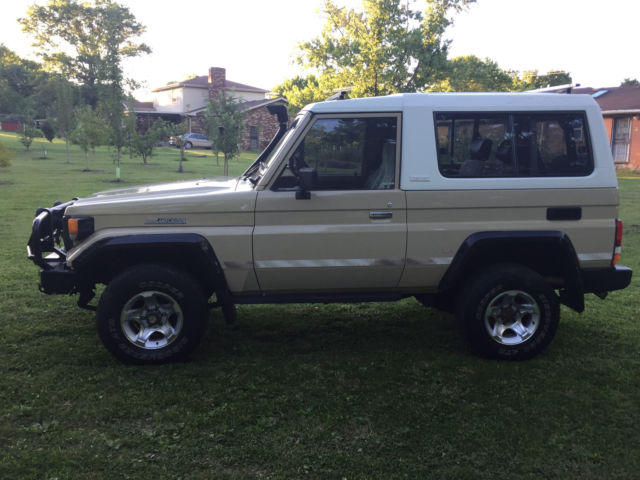 1980 Tan Toyota Land Cruiser