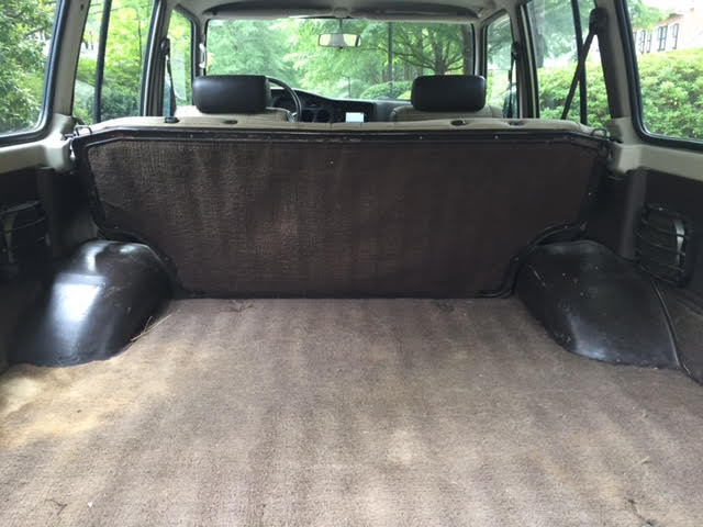 1990 Tan Toyota Land Cruiser SUV