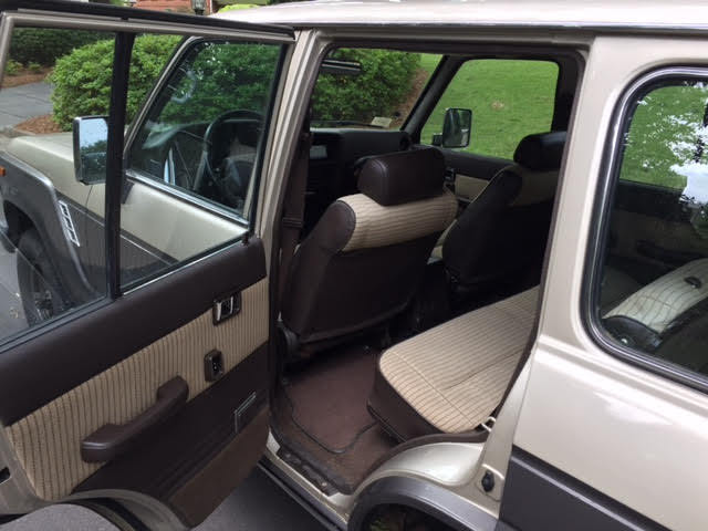 1990 Tan Toyota Land Cruiser SUV