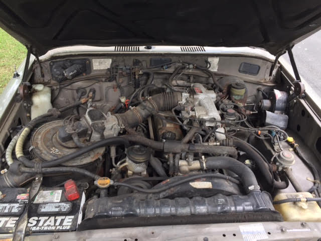 1990 Tan Toyota Land Cruiser SUV