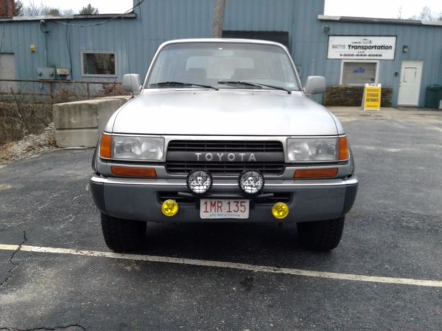 1990 Silver Toyota Land Cruiser SUV