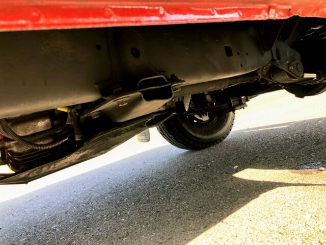 1990 Red Toyota Land Cruiser SUV