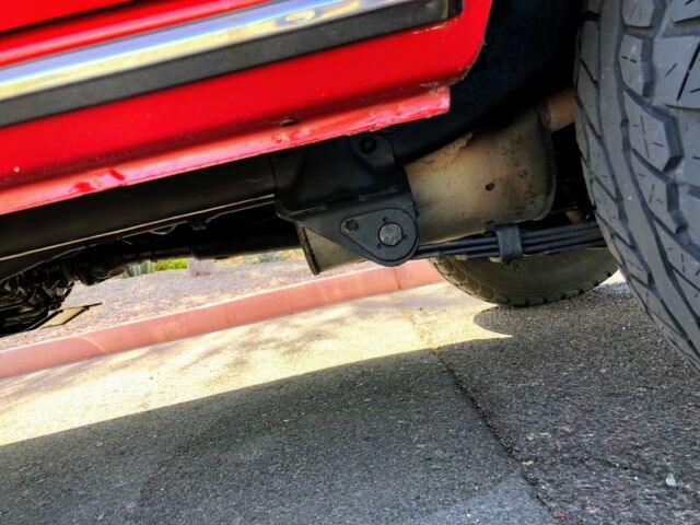 1990 Red Toyota Land Cruiser SUV