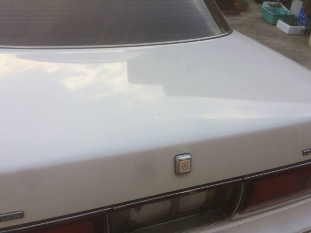 1990 White Toyota Mark II Sedan