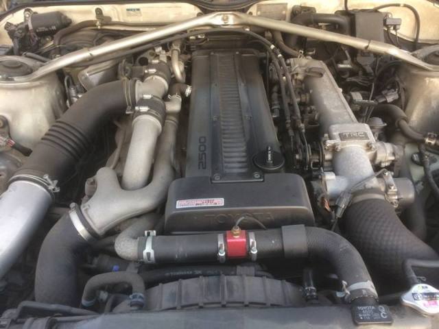 1990 White Toyota Mark II Sedan