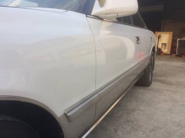 1990 White Toyota Mark II Sedan