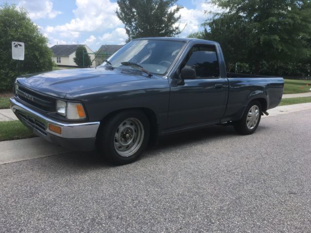 1990 Gray Toyota T100 Cab & Chassis