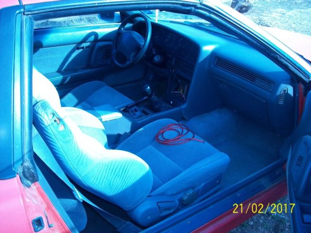 1990 Red Toyota Supra Hatchback