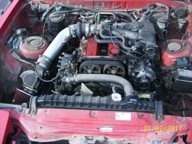 1990 Red Toyota Supra Hatchback