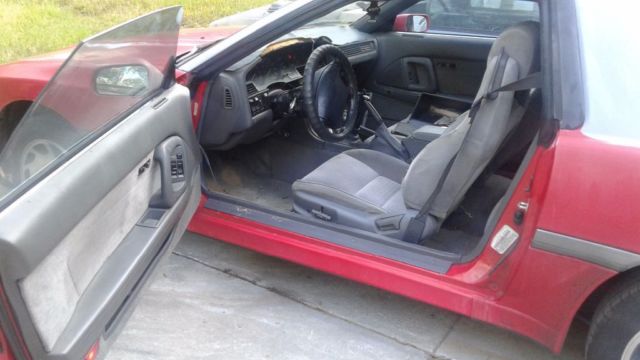 1990 Red Toyota Supra Hatchback