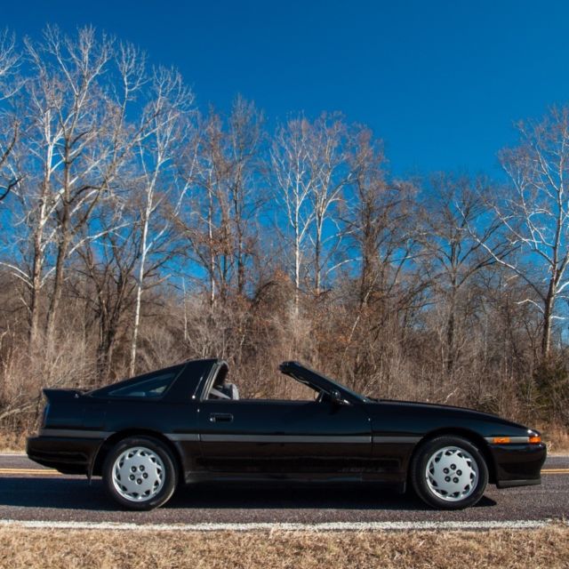 1990 Black Toyota Supra Convertible