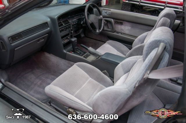 1990 Black Toyota Supra Convertible