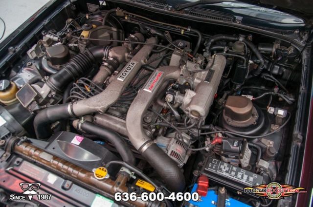 1990 Black Toyota Supra Convertible