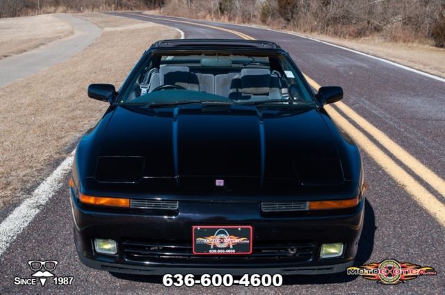 1990 Black Toyota Supra Convertible