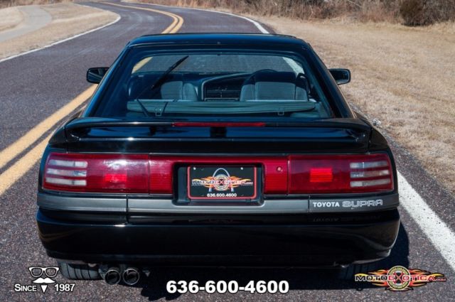 1990 Black Toyota Supra Convertible
