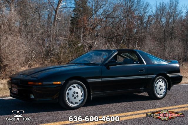 1990 Black Toyota Supra Convertible
