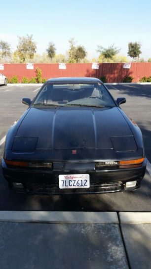 1990 Black Toyota Supra Hatchback