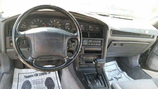 1990 Black Toyota Supra Hatchback