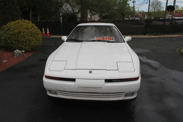 1990 White Toyota Supra