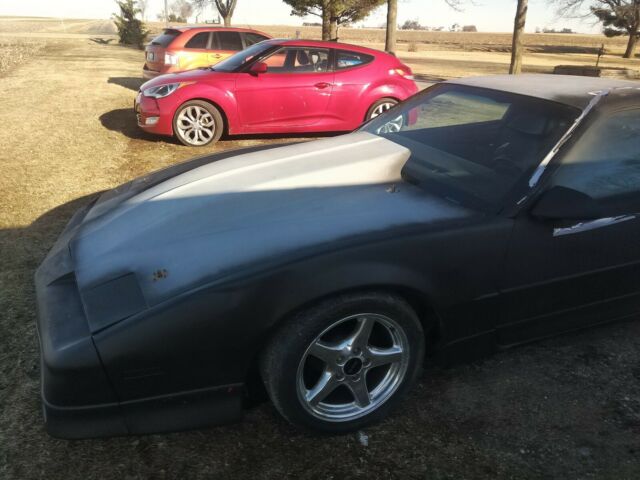 1990 Black Pontiac Trans Am Hatchback
