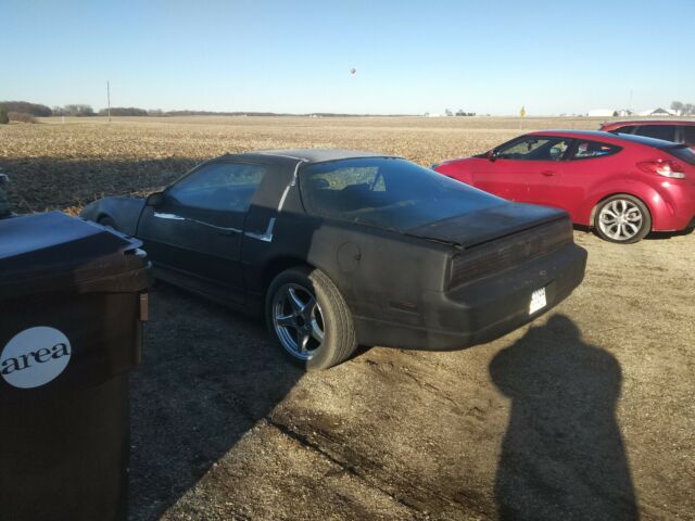 1990 Black Pontiac Trans Am Hatchback