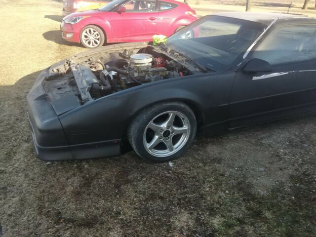 1990 Black Pontiac Trans Am Hatchback